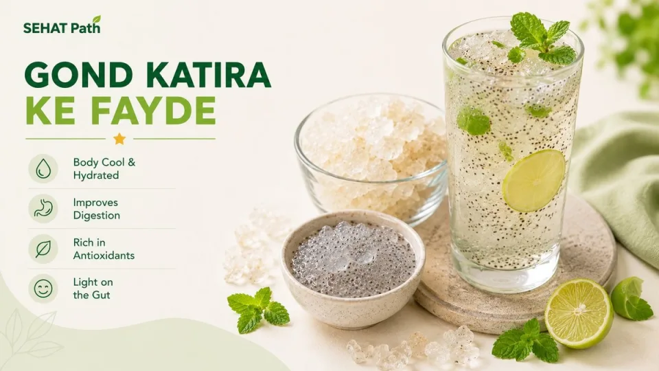 Gond Katira ke Fayde — Garmi mein Thandak