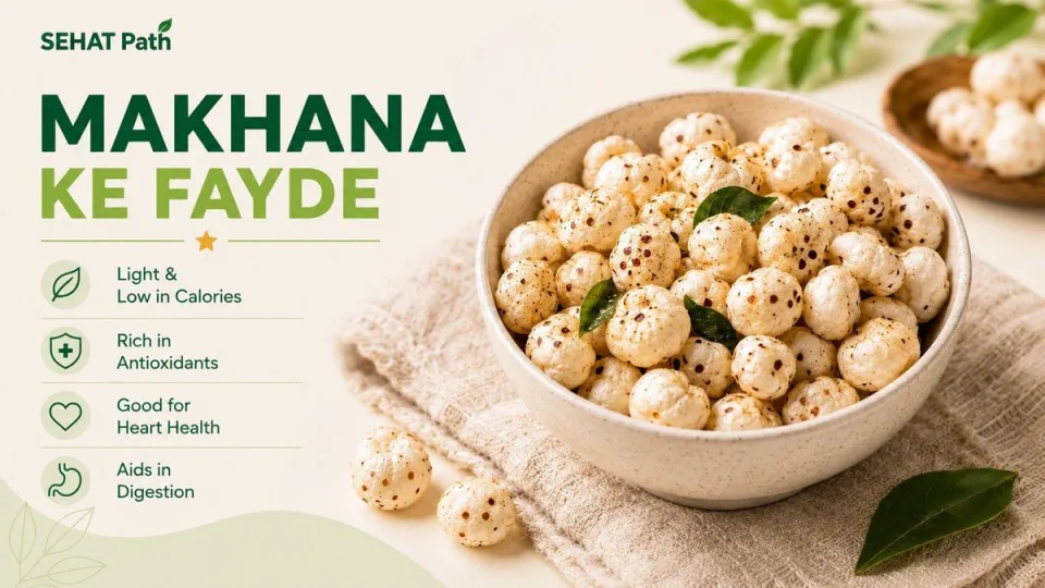 Makhana ke Fayde — Chips ka Healthy Replacement