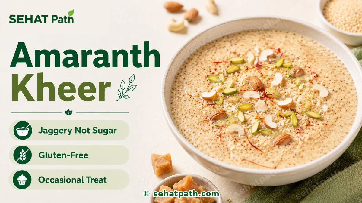 Amaranth Kheer — healthy Indian recipe — Sehat Path
