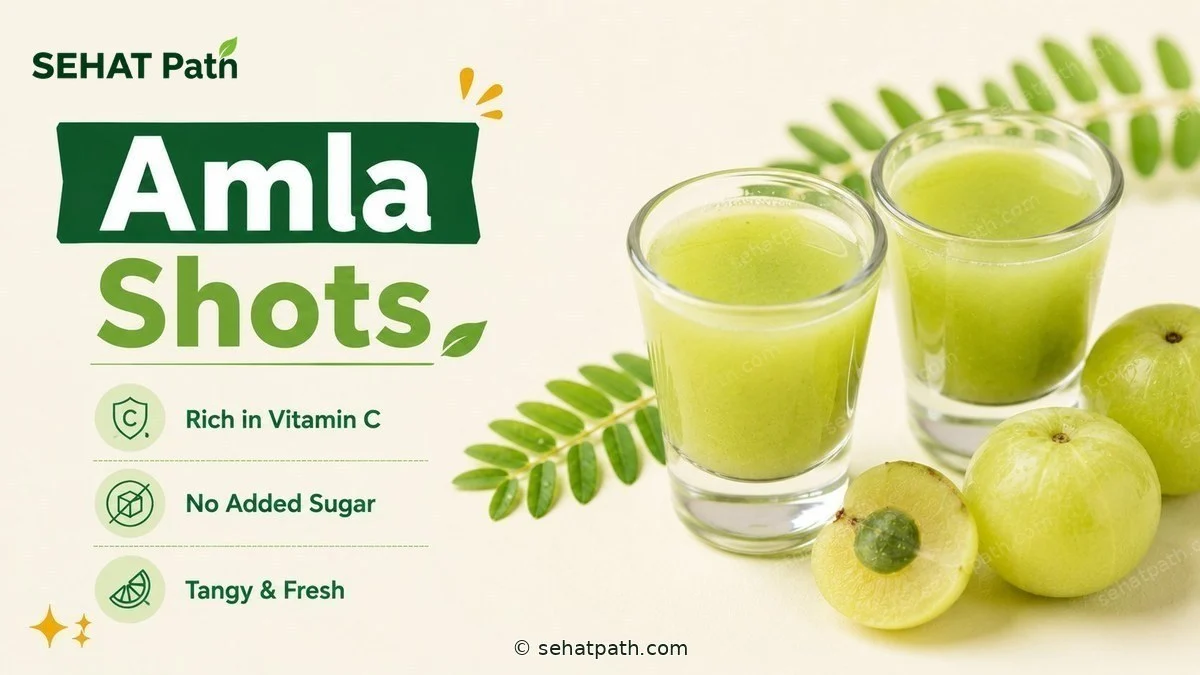 Amla Shots — healthy Indian recipe — Sehat Path