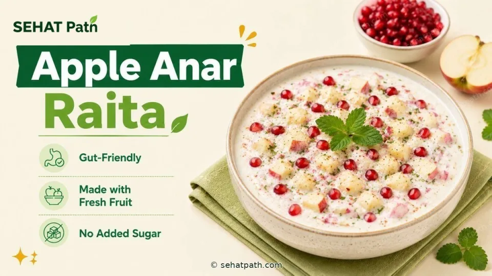 Apple Anar Raita