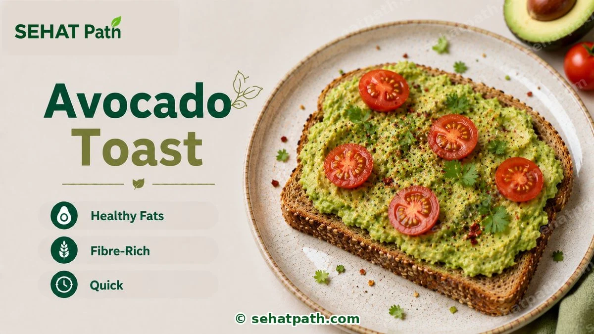 Avocado Toast &mdash; healthy Indian recipe &mdash; Sehat Path