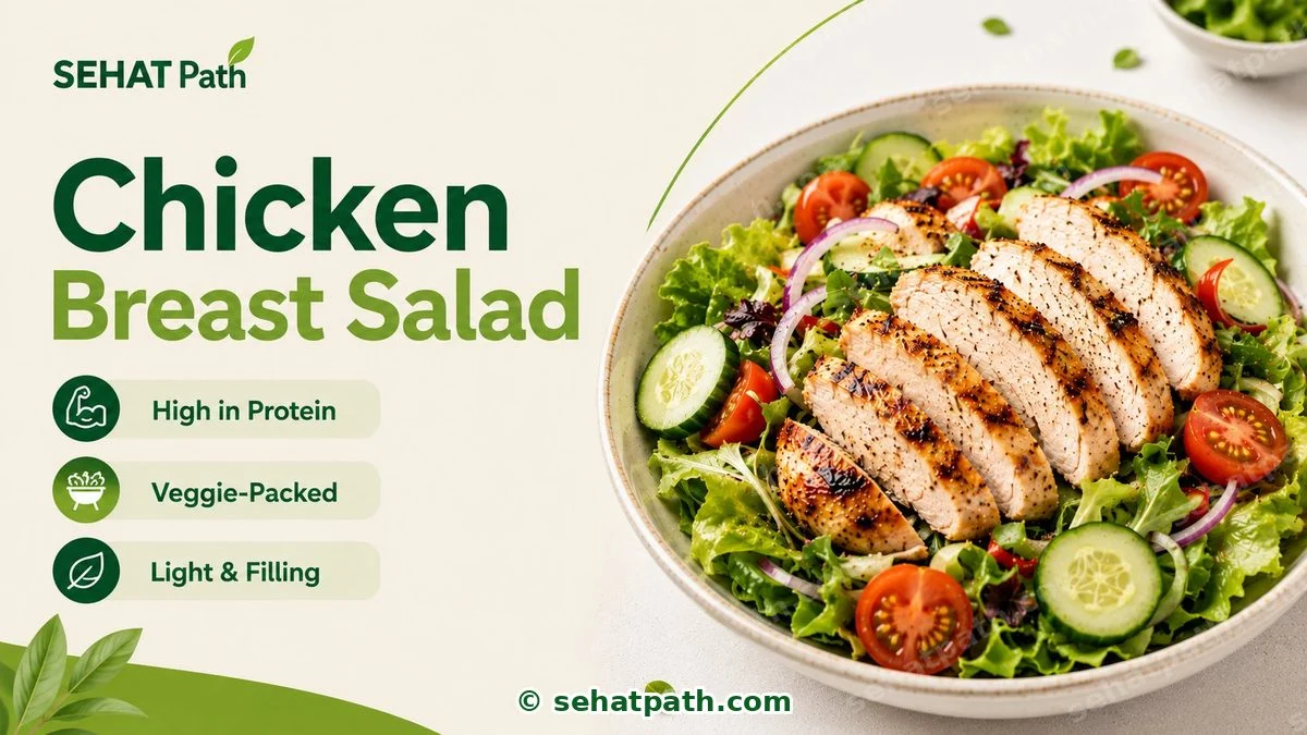 Chicken Breast Salad — healthy Indian recipe — Sehat Path