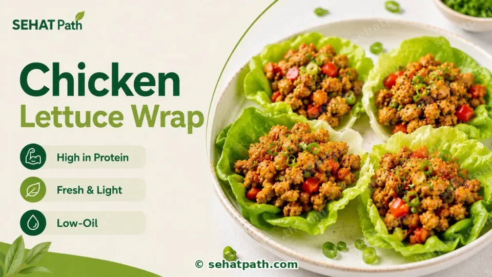 Chicken Lettuce Wrap