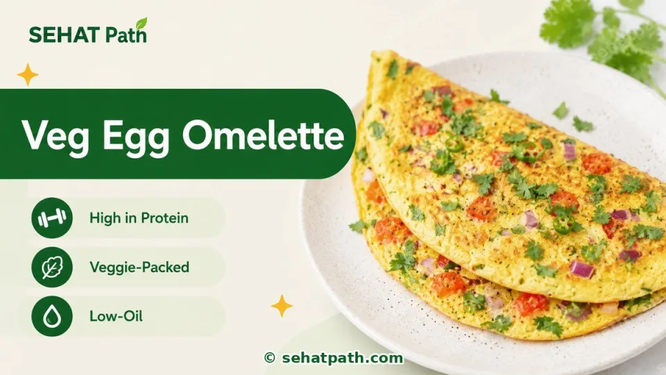 Veg Egg Omelette