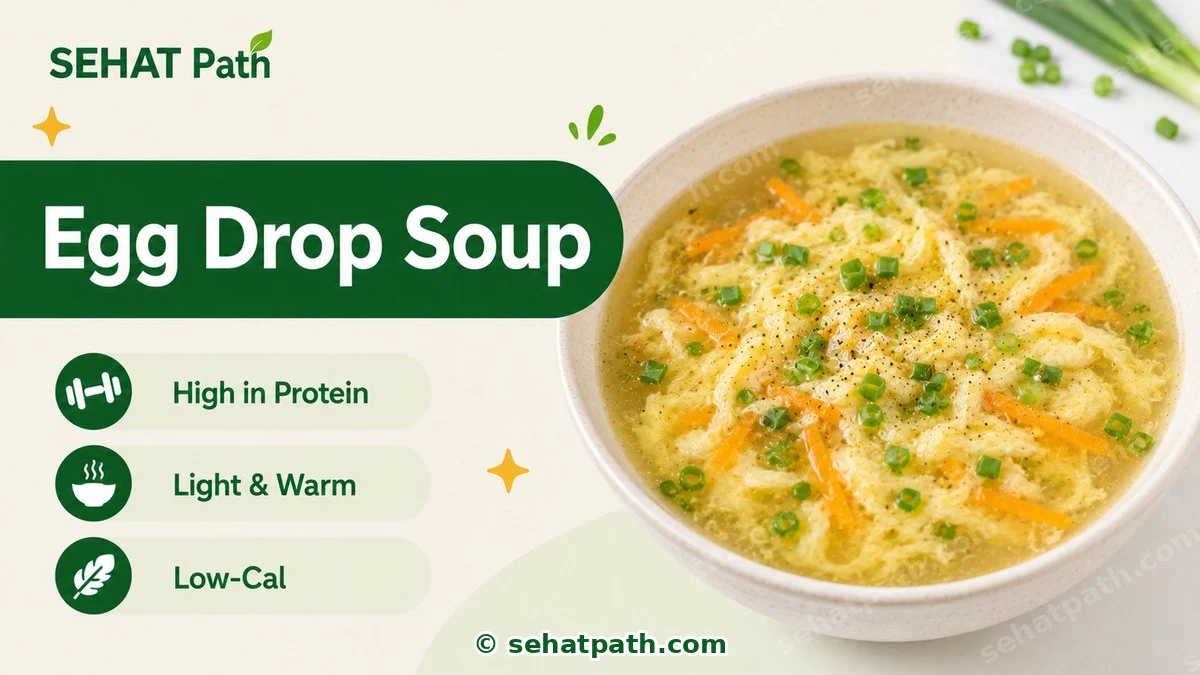 Egg Drop Soup — healthy Indian recipe — Sehat Path
