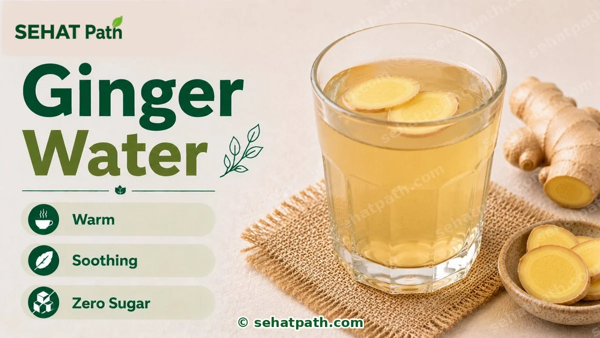Ginger Water — healthy Indian recipe — Sehat Path