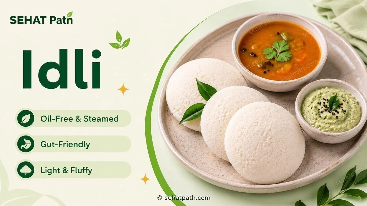 Idli — healthy Indian recipe — Sehat Path