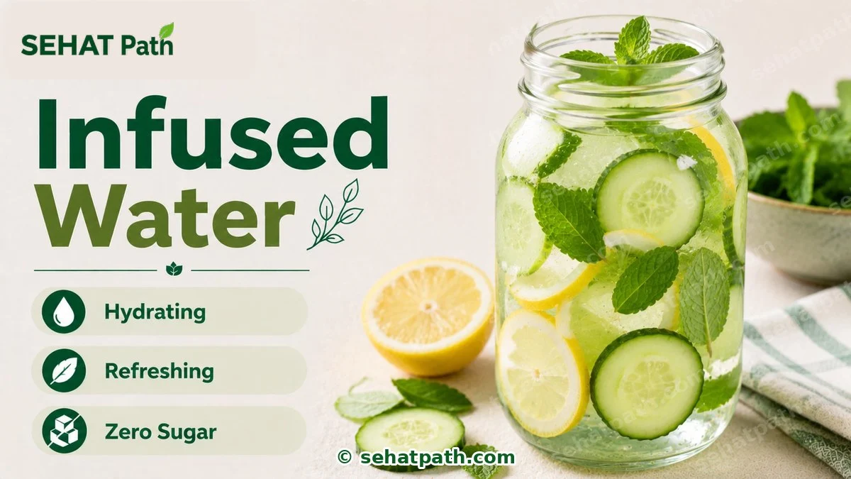 Infused Water &mdash; healthy Indian recipe &mdash; Sehat Path