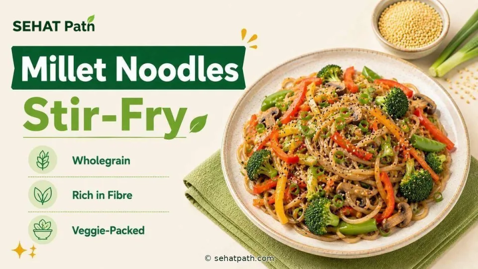 Millet Noodles Stir-Fry