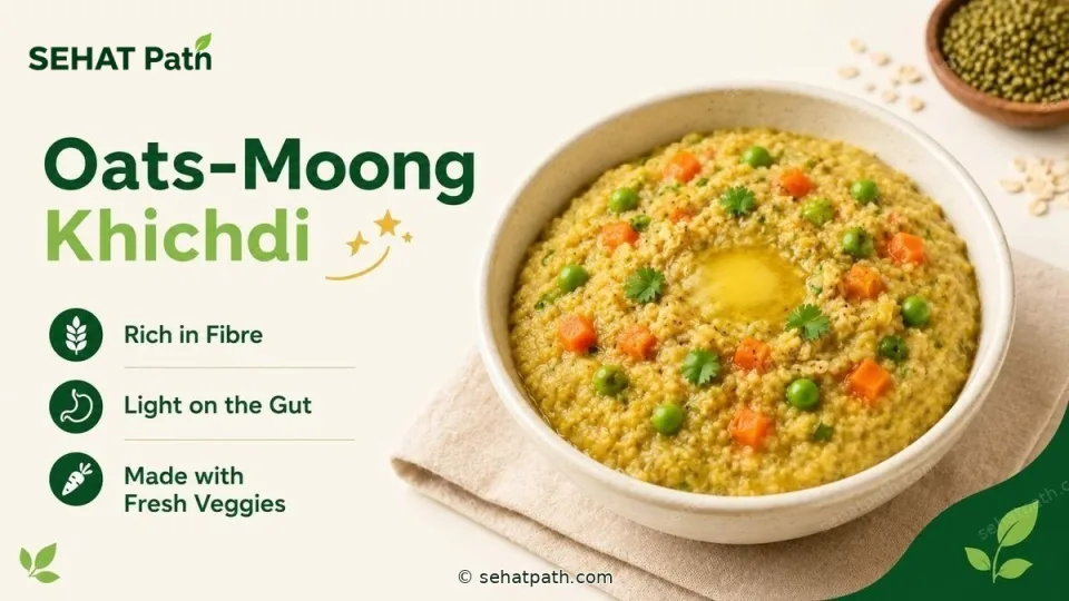 Oats-Moong Khichdi