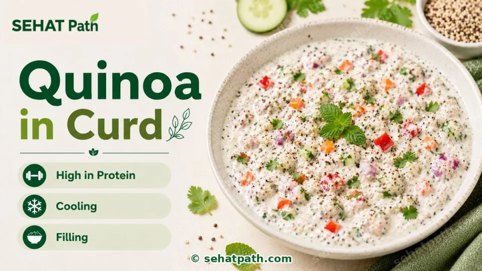 Quinoa in Curd
