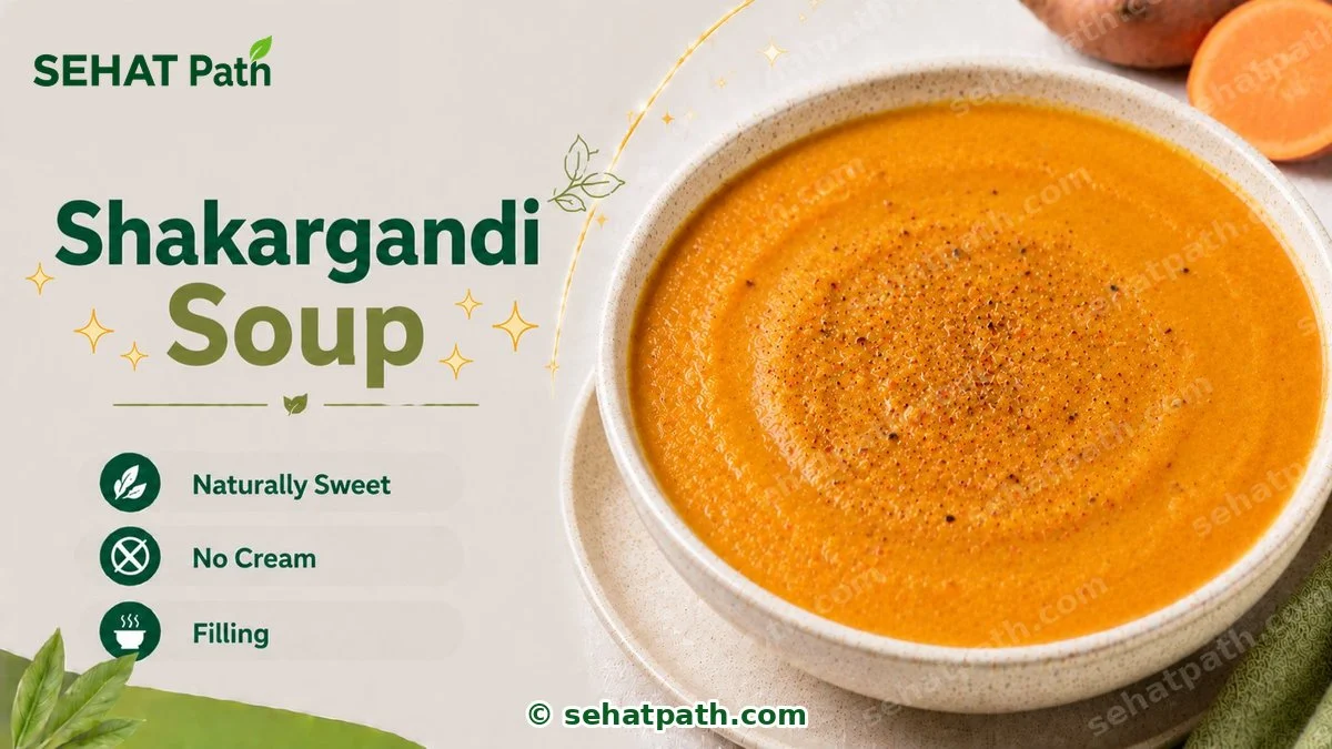 Shakargandi Soup &mdash; healthy Indian recipe &mdash; Sehat Path