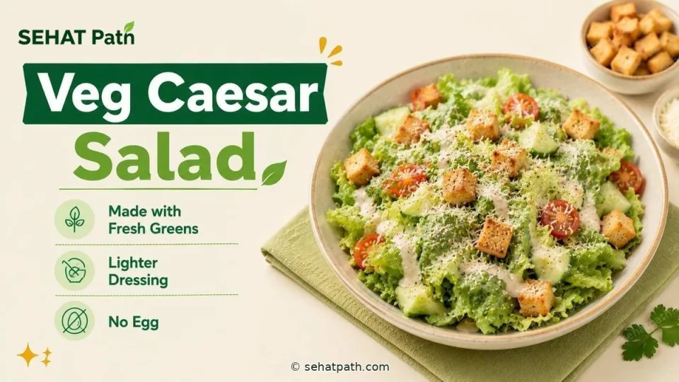 Veg Caesar Salad