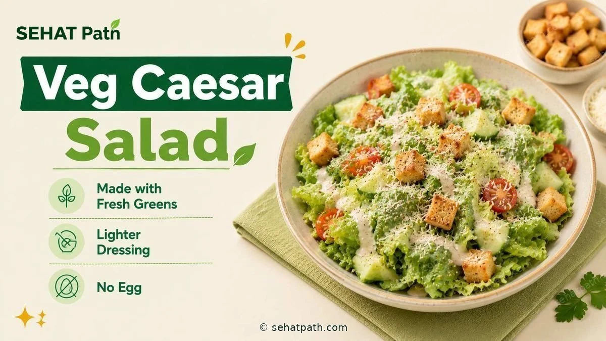 Veg Caesar Salad